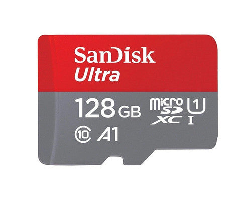 SanDisk Ultra UHS-I 128GB microSD Card – 140MB/s for Smartphones, 10Y Warranty