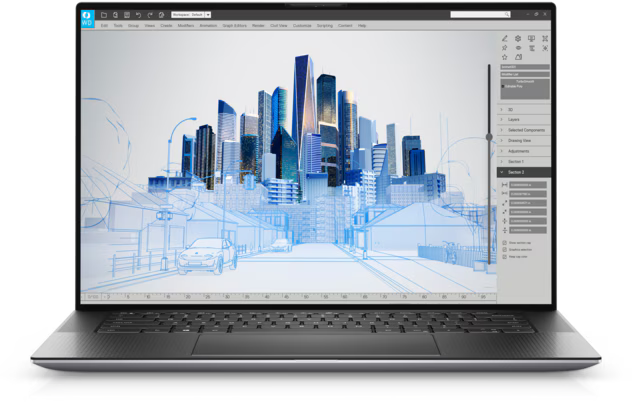 Dell Precision 5560 Workstation Laptop – Core i7 11th Gen, 16GB RAM, 512GB SSD, 4GB NVIDIA