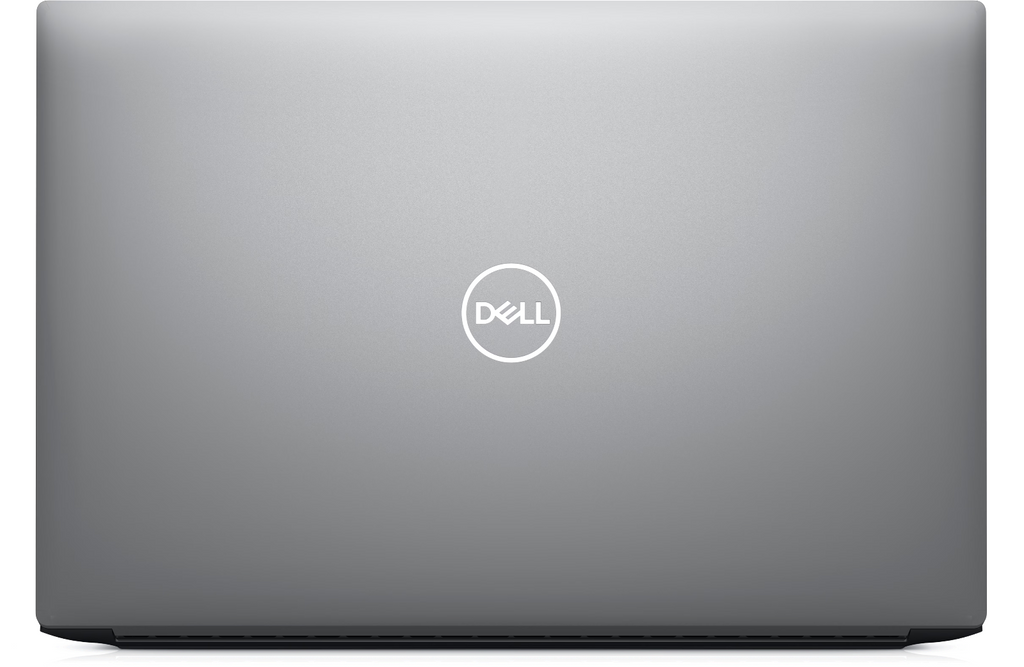 Dell Precision 5570 workstation laptop with 4K touch display, Intel i7 12th Gen, 16GB RAM, 512GB SSD, NVIDIA graphics.