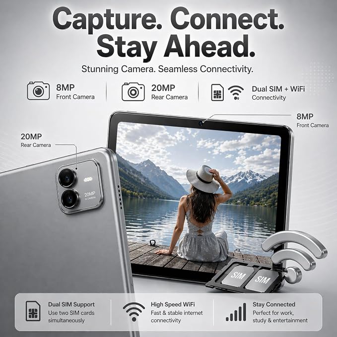 Modio M93 Tablet | 12GB RAM | 512GB Storage