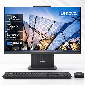 Lenovo IdeaCentre 27-inch All-in-One Core i7 13th Gen, 8GB RAM, 512GB SSD, Non-Touch