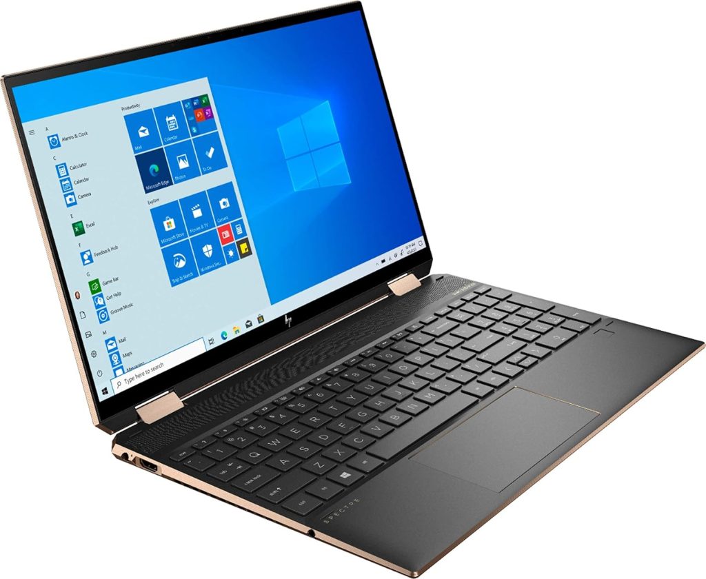 HP Spectre 15 X360 Intel Core i7 10th Gen 16GB RAM / 512GB SSD 2GB NVIDIA – Gold