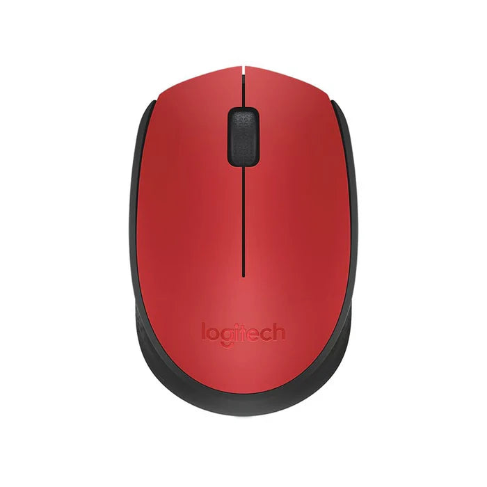 Logitech M171 Wireless Mouse - Red