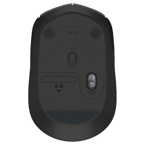 Logitech M170 Wireless Mouse - Grey