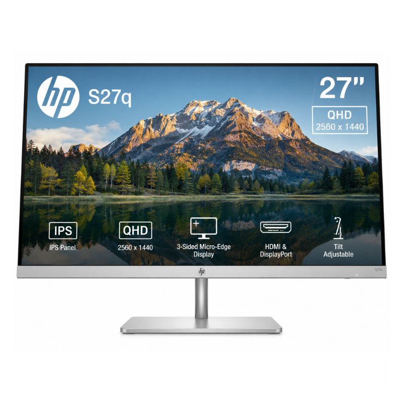 HP S27Q 27-inch QHD IPS 100Hz Monitor