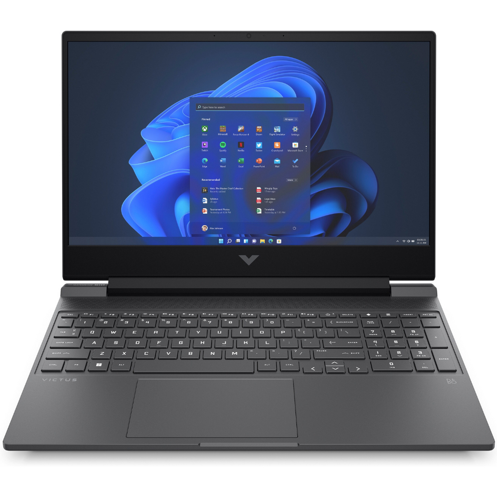HP Victus 15 Gaming Laptop – Core i7-12650H, 16GB RAM, 512GB SSD, RTX 3050 4GB