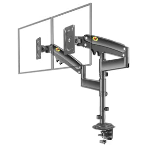 NB H180 Dual Monitor Arm for 17–32" Screens, 2–9kg per Arm