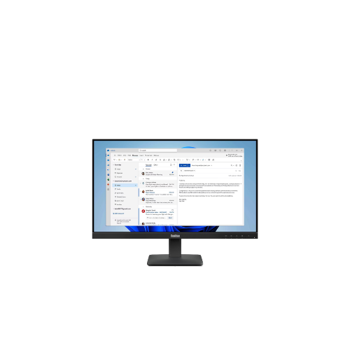 Lenovo ThinkVision S24-4e 23.8" FHD Monitor | IPS | 100Hz | 4ms | HDMI & VGA | 3-Side Borderless | Tilt Stand
