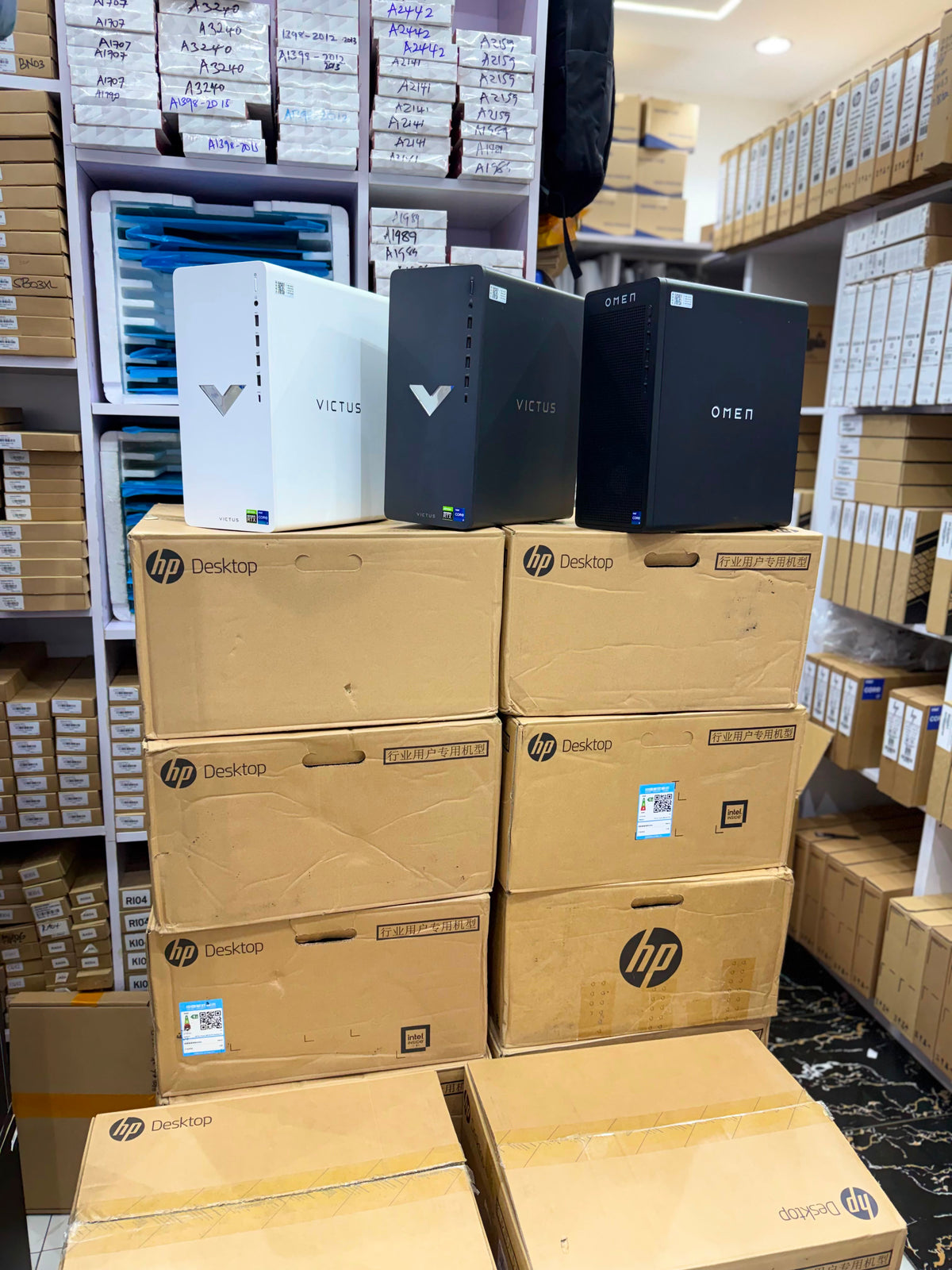 HP Victus 15L TG02 Gaming Desktop - Core i7 12700F, 16GB DDR4, 512GB SSD, RTX 3060 12GB