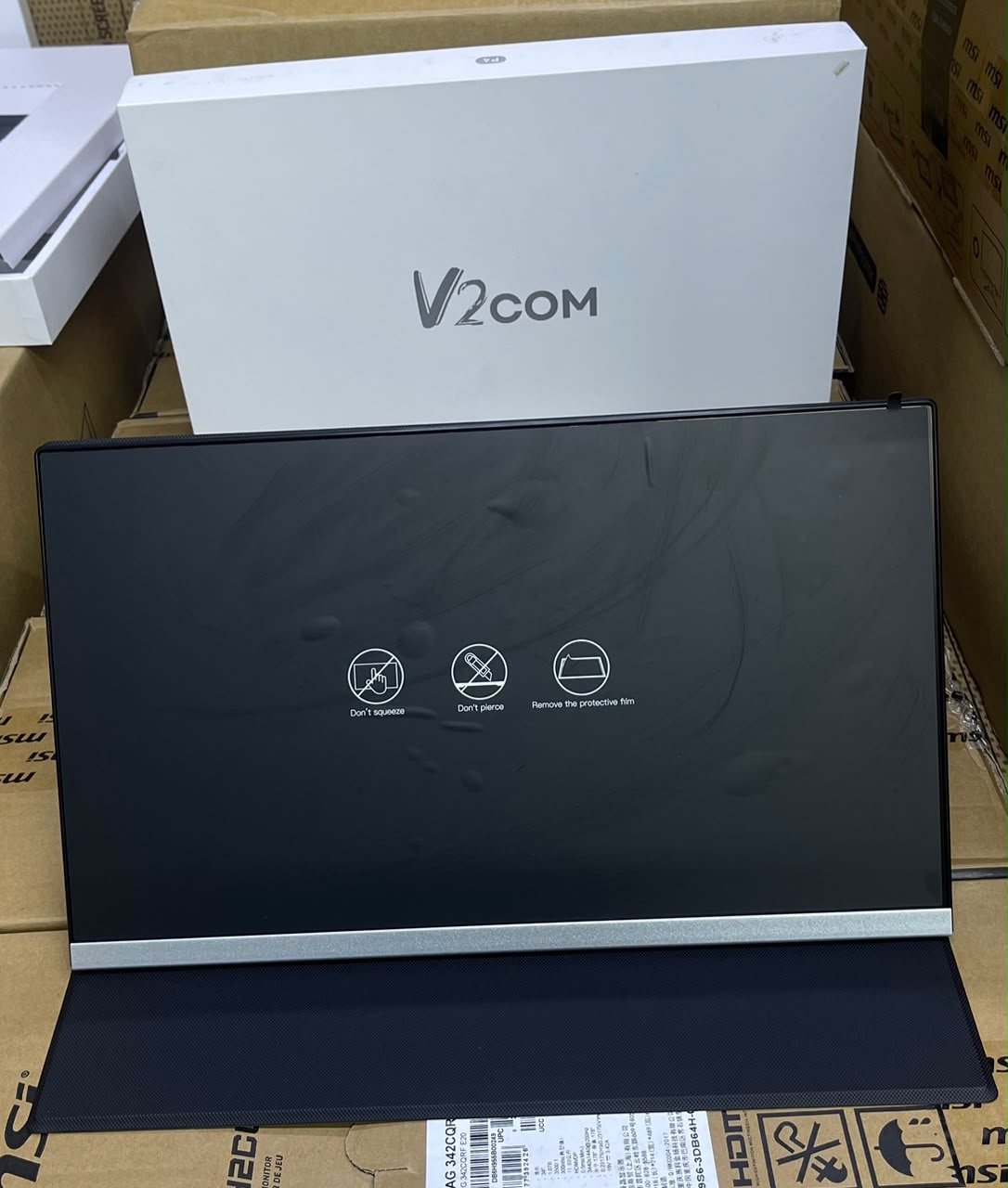 V2COM TC2 Touchscreen Monitor 15.6" Full HD IPS 60Hz