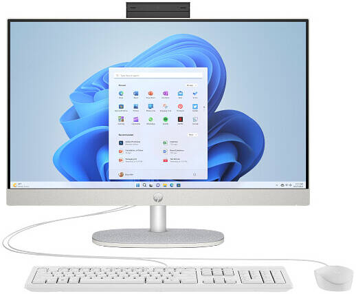 HP All-in-One 24-CR1002 Intel Core U7-155U 16GB RAM 512GB SSD Shell White