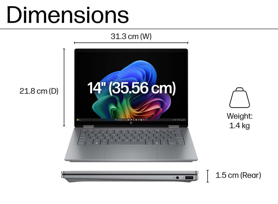 HP OmniBook Ultra Flip 14" Core Ultra 7 16GB 1TB SSD