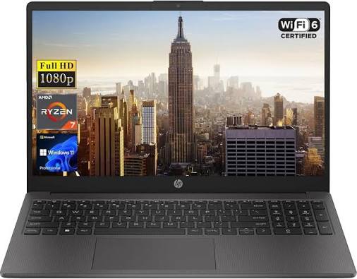 Brand New HP 255R G10 Ryzen 7 Laptop | 16GB RAM, 512GB SSD, 15-inch