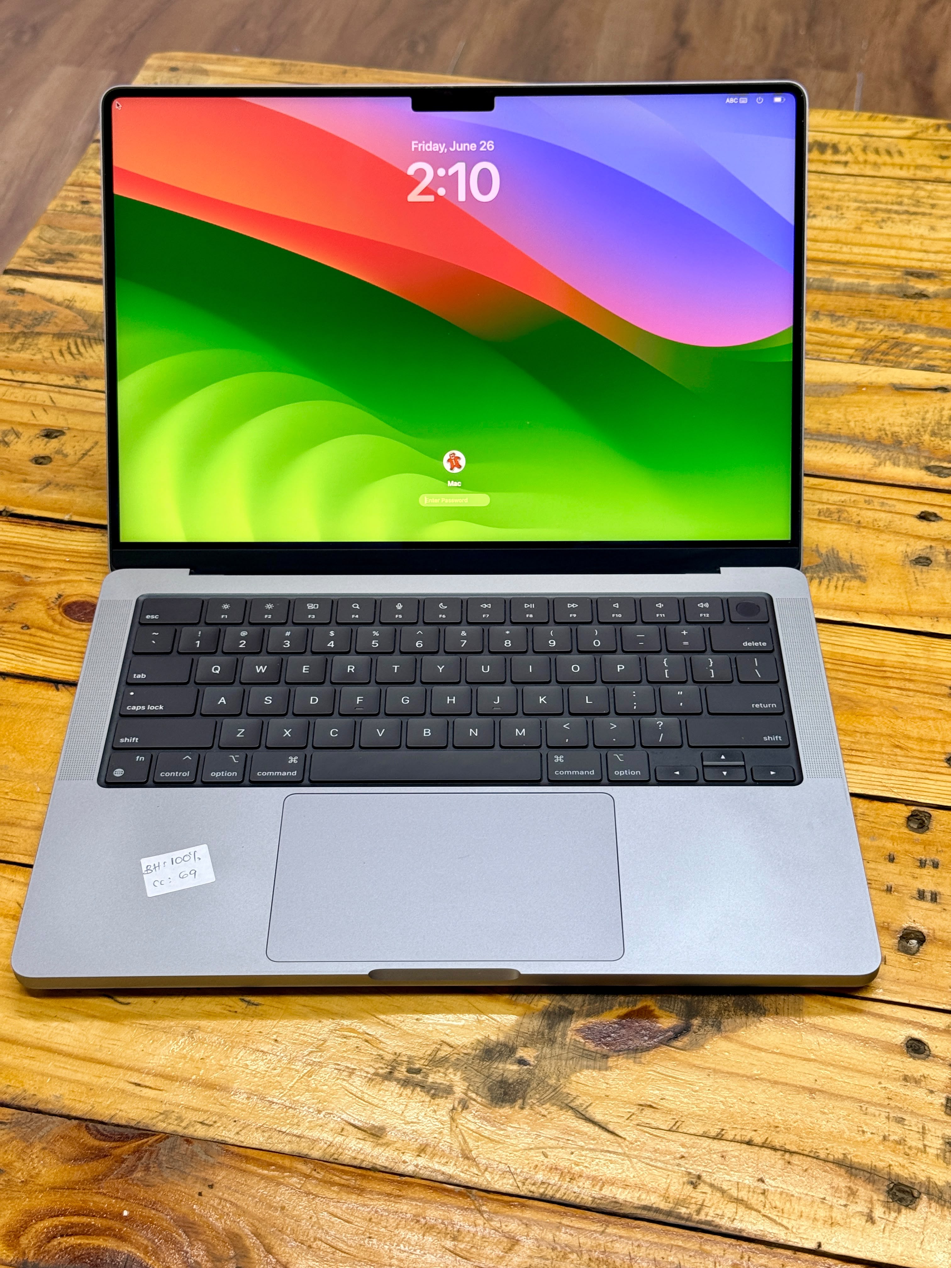 Apple MacBook Pro 2021 M1 Pro 16GB RAM 512GB SSD