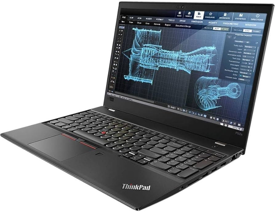 Lenovo ThinkPad P52s Workstation Laptop – i7 8th Gen, 16GB RAM, 512GB SSD, Nvidia Quadro P500 2GB