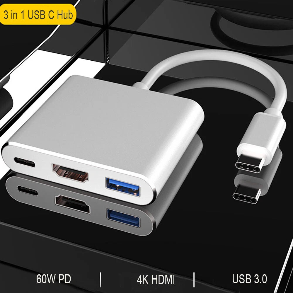 Type-C 3-in-1 Adapter