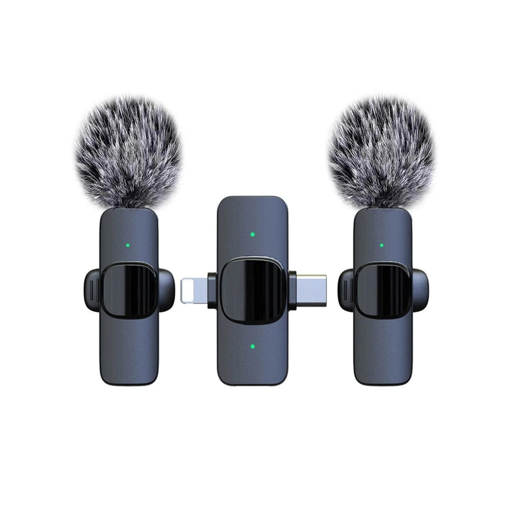 Wireless Lapel Microphone – Compatible with All Phones