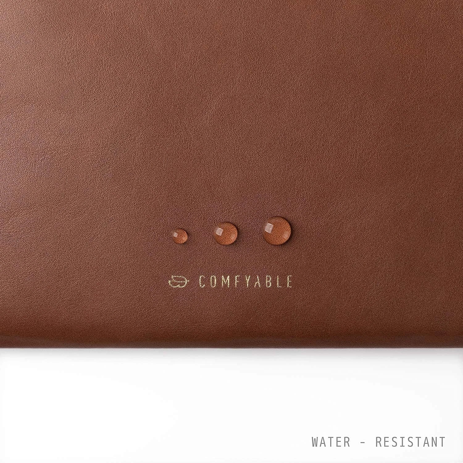 Brown Leather Laptop Sleeve Bag – 14” / 15.6”