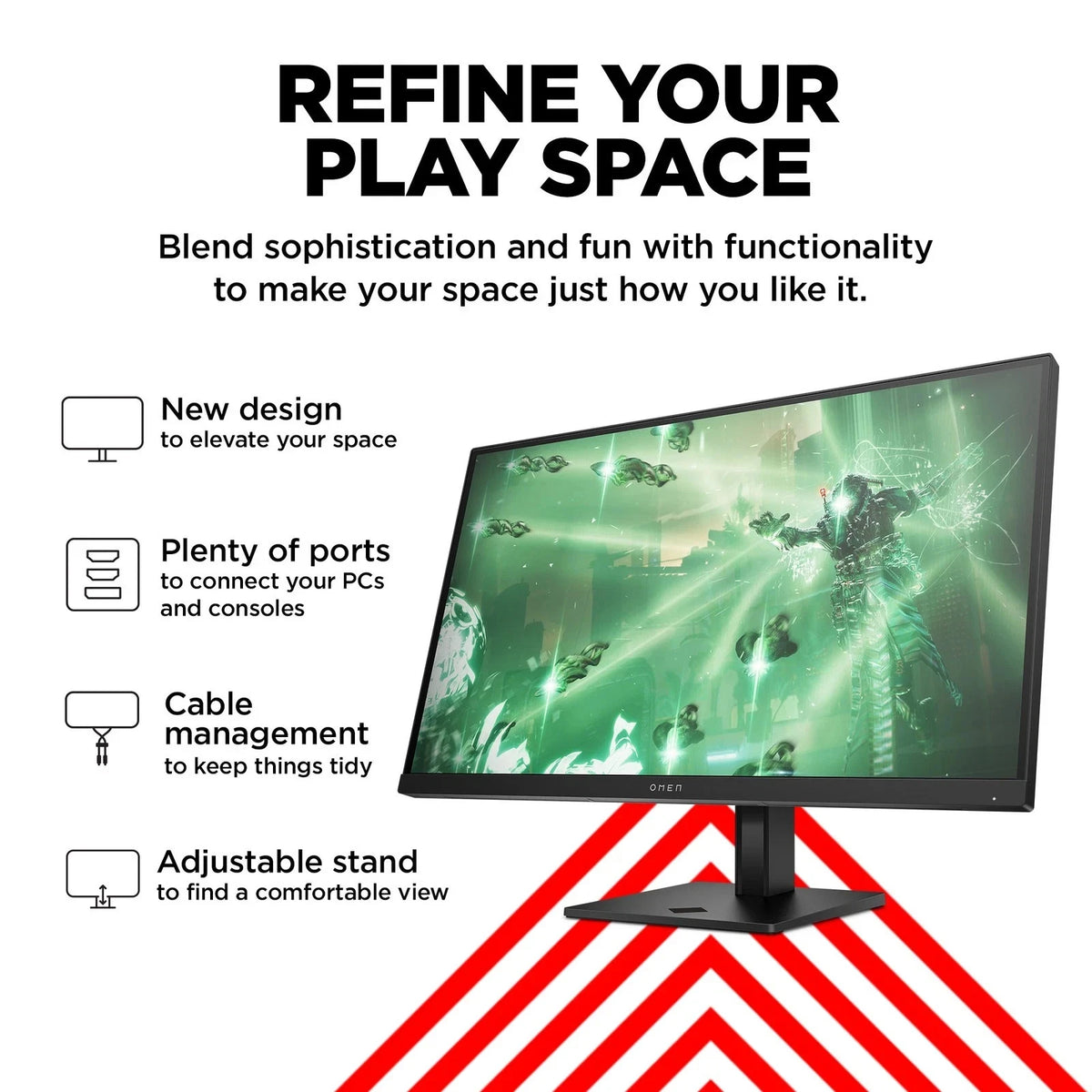HP OMEN 27Q 27-inch QHD IPS 165Hz Gaming Monitor