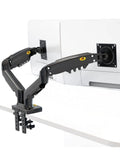 NB F160 Dual Monitor Arm for 17–27" Screens, 2–9kg per Arm