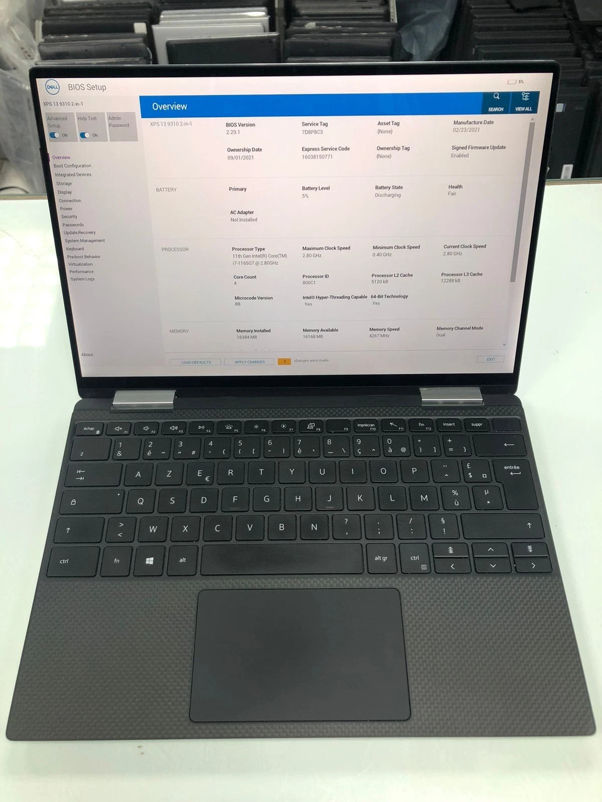 Dell XPS 13 9310 2-in-1 | Core i7 11th Gen | 16GB RAM | 256GB SSD