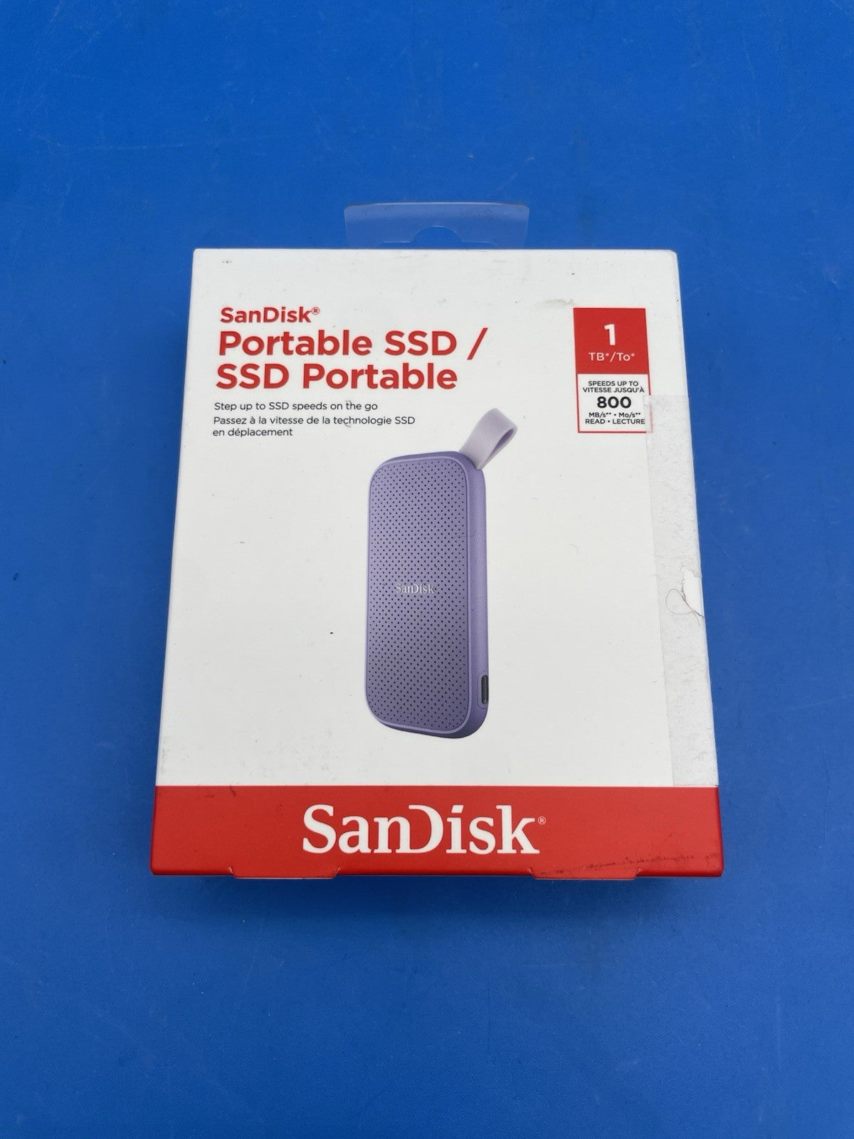 SanDisk E30 Portable SSD 1TB – Up to 800MB/s Read Speed