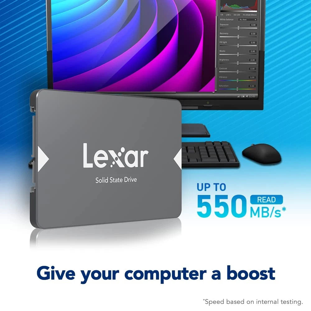 Lexar NS100 256GB 2.5" SATA SSD