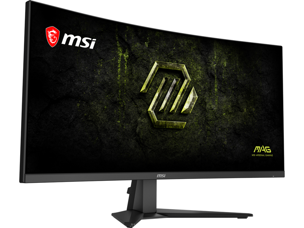 MSI PRO MP341CQW E12 34" UWQHD Curved Monitor 120Hz (White)