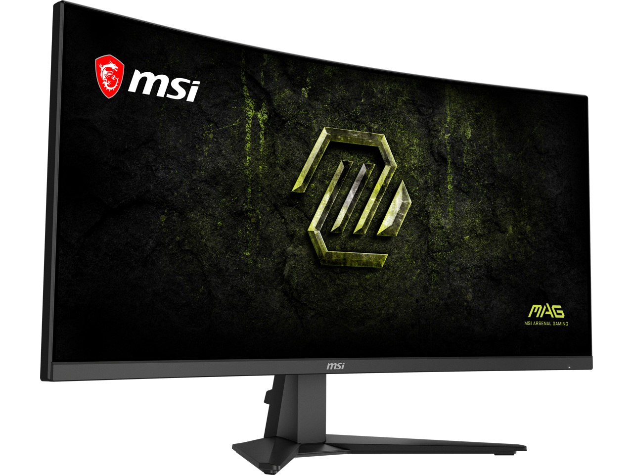 MSI PRO MP341CQW E12 34" UWQHD Curved Monitor 120Hz (White)