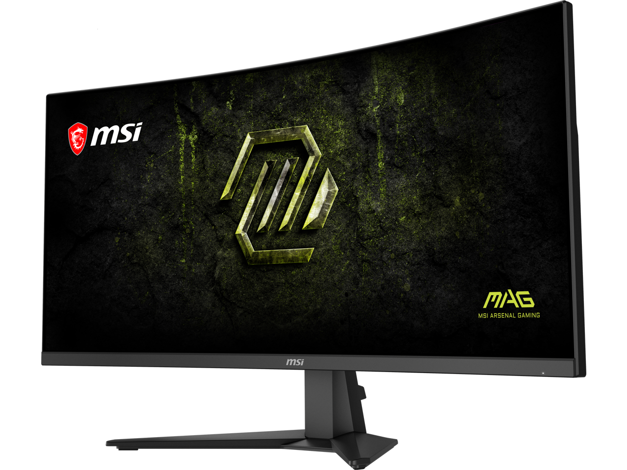 MSI PRO MP341CQW E12 34" UWQHD Curved Monitor 120Hz (White)