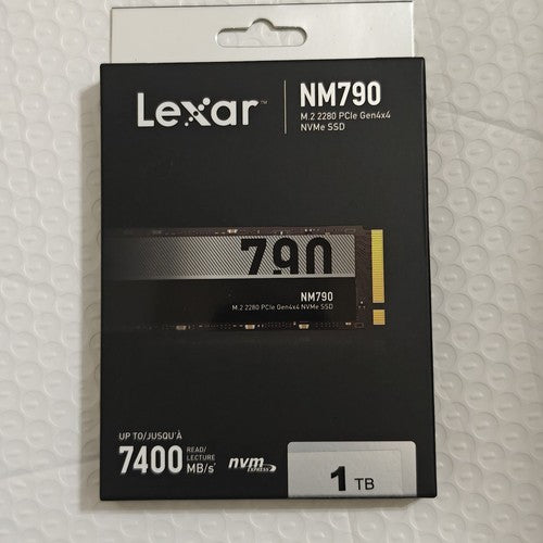 Lexar NQ780 1TB M.2 NVMe PCIe Gen4x4 2280 Internal SSD – LNQ780X001T-RNNNG